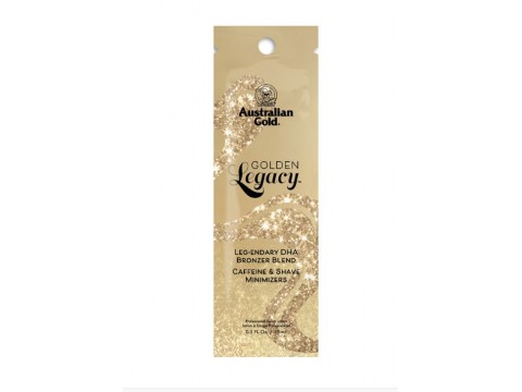 AUSTRALIAN GOLD kojų kremas su bronzantais GOLDEN LEGACY, 15ml.